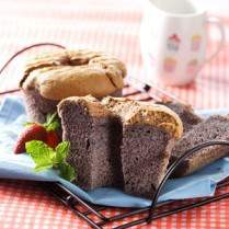 Cara membuat Chiffon Mini Ketan Hitam - Resep Masakan Rumahan