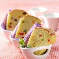 Cara membuat Fruity Vanilla Chiffon - Resep Masakan Rumahan