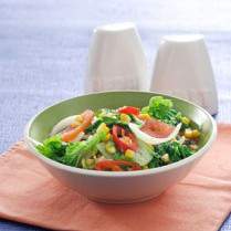 Cara membuat Tumis Sawi Keriting Jagung Manis - Resep Masakan Rumahan