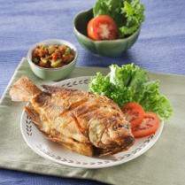 Cara membuat Nila Goreng Sambal Petai - Resep Masakan Rumahan