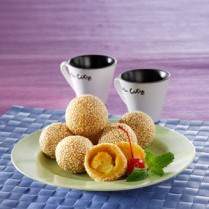 Cara membuat Onde-Onde Wortel Keju - Resep Masakan Rumahan