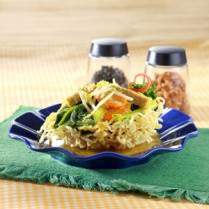 Cara membuat Mi Siram Kari - Resep Masakan Rumahan