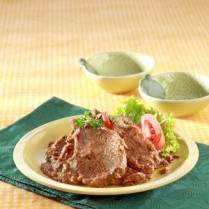 Cara membuat Dendeng Basah Kacang - Resep Masakan Rumahan
