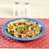 Cara membuat Tumis Pare Usus Ayam - Resep Masakan Rumahan