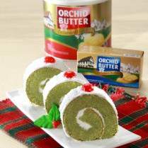 Cara membuat Greentea Coconut Roll Cake - Resep Masakan Rumahan