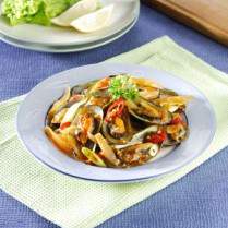 Cara membuat Kerang Masak Saus Padang - Resep Masakan Rumahan