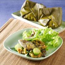 Cara membuat Tum Peda Daun Kunyit - Resep Masakan Rumahan