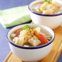 Cara membuat Sop Kikil Segar - Resep Masakan Rumahan