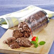 Cara membuat Kue Kering Dobel Cokelat - Resep Masakan Rumahan