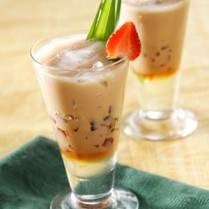 Cara membuat Teh Susu Dengan Jeli Moka - Resep Masakan Rumahan