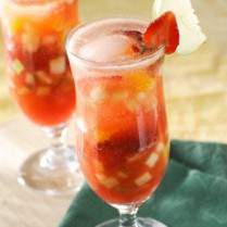 Cara membuat Punch Dengan Buah Potongan - Resep Masakan Rumahan
