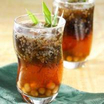 Cara membuat Ice Tea Dengan Bubble Dan Cincau Hitam - Resep Masakan Rumahan