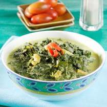 Cara membuat Daun Singkong Kuah Ebi - Resep Masakan Rumahan