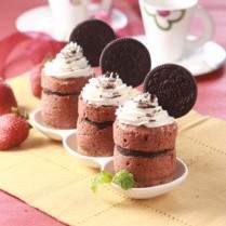 Cara membuat Mini Oreo Nutella Mousse - Resep Masakan Rumahan