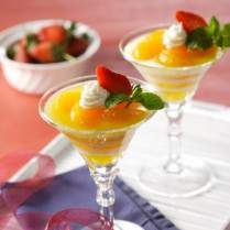 Cara membuat Puding Jeruk Leci - Resep Masakan Rumahan