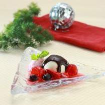 Cara membuat Panacotta Strawberry Ice Ceam And Chocolate Sauce - Resep Masakan Rumahan