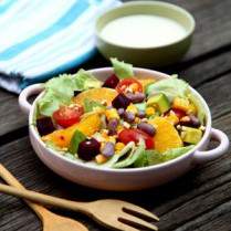 Cara membuat Red Bean Sunkist Salad - Resep Masakan Rumahan