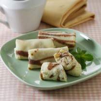 Cara membuat Dadar Batik Pisang Havermut - Resep Masakan Rumahan
