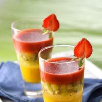 Cara membuat Pudding Buah Campur - Resep Masakan Rumahan