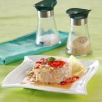Cara membuat Tim Ikan Saus Lemon - Resep Masakan Rumahan