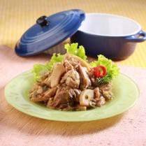 Cara membuat Ayam Cah Rebung - Resep Masakan Rumahan