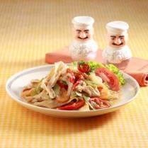 Cara membuat Tumis Kembang Tahu Dan Kapri - Resep Masakan Rumahan