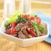 Cara membuat Tumis Sukiyaki Paprika - Resep Masakan Rumahan
