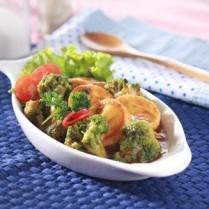 Cara membuat Tumis Tofu Brokoli Hoisin - Resep Masakan Rumahan