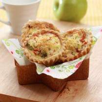 Cara membuat Mini Quiche Tomato - Resep Masakan Rumahan