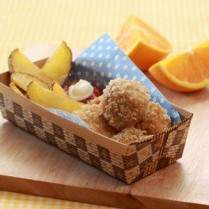 Cara membuat Fish Havermut With Potato Wedges - Resep Masakan Rumahan