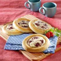 Cara membuat Blueberry Mini Pizza - Resep Masakan Rumahan