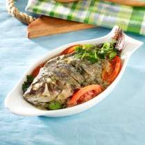 Cara membuat Tim Mujair Aroma Daun Ketumbar - Resep Masakan Rumahan