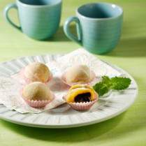 Cara membuat Mochi Labu Cokelat - Resep Masakan Rumahan