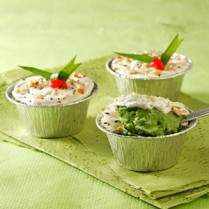 Cara membuat Klapertart Pandan - Resep Masakan Rumahan
