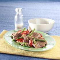 Cara membuat Daging Tumis Kacang Panjang - Resep Masakan Rumahan