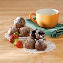 Cara membuat Bola-Bola Cokelat Ceri - Resep Masakan Rumahan