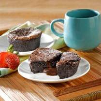 Cara membuat Cup Cake Cokelat Leleh - Resep Masakan Rumahan