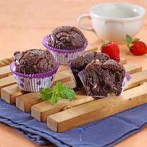 Cara membuat Muffin Cokelat Kacang - Resep Masakan Rumahan
