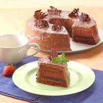 Cara membuat Cake Cokelat Putih Telur - Resep Masakan Rumahan