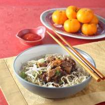 Cara membuat Mi Ayam Jamur Lada Hutam - Resep Masakan Rumahan