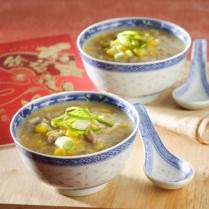 Cara membuat Sup Jagung Ayam - Resep Masakan Rumahan