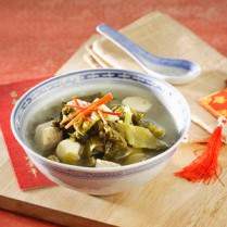 Cara membuat Sup Tahu Sawi Asin - Resep Masakan Rumahan