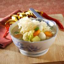 Cara membuat Sup Telur Puyuh Jamur - Resep Masakan Rumahan