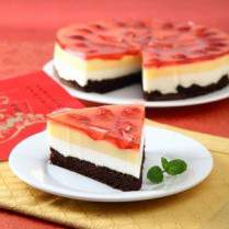 Cara membuat Stroberi Cake Puding - Resep Masakan Rumahan
