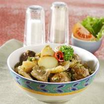Cara membuat Kikil Kuah Santan Cabai Hijau - Resep Masakan Rumahan