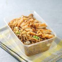 Cara membuat Fried Soba With Chicken - Resep Masakan Rumahan