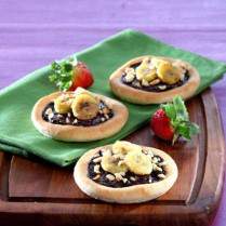 Cara membuat Pizza Pisang Cokelat - Resep Masakan Rumahan