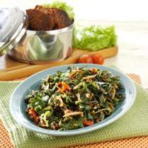 Cara membuat Tumis Daun Singkong - Resep Masakan Rumahan