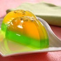 Cara membuat Puding Jeli Markisa Melon - Resep Masakan Rumahan