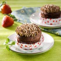 Cara membuat Cup Cake Dobel Cokelat - Resep Masakan Rumahan